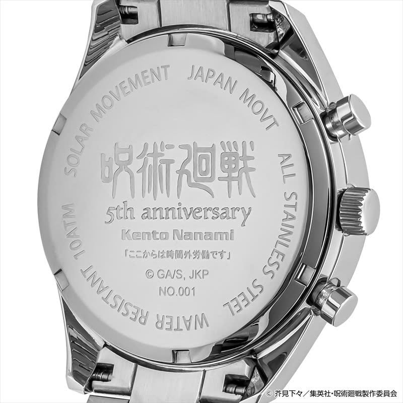 ANGEL CLOVER X 呪術廻戰 5週年紀念 七海建人特別版手錶 JU40-NA  JDM日版