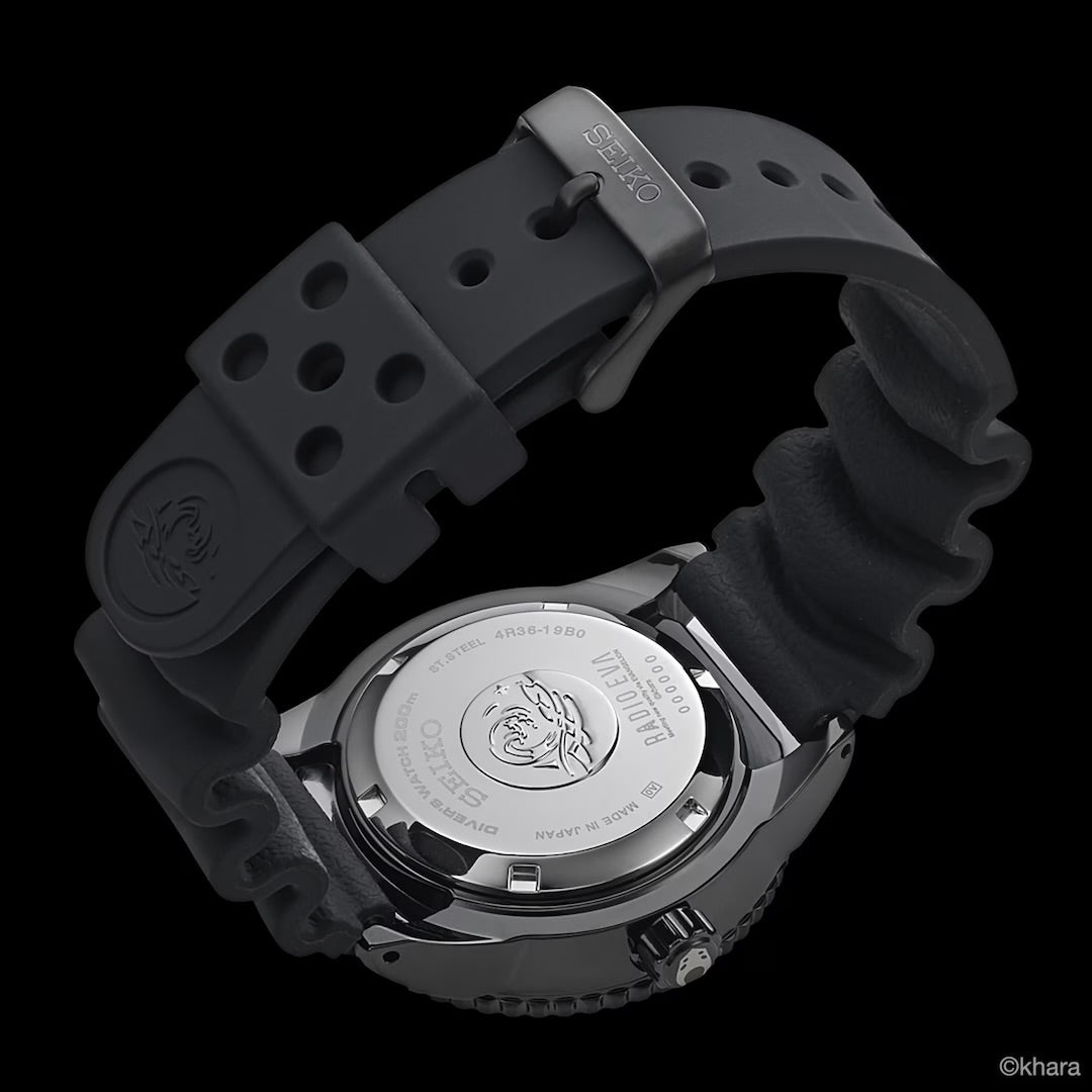 SEIKO X RADIO EVA 新世紀福音戰士 EVA-02 DIVER'S WATCH (EVA-02 MODEL) 限定版 精工 日本製限量手錶 JDM日版