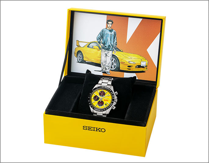 SEIKO X 頭文字D 高橋啓介 RX-7 FD3S 特別版 精工日本製限量版手錶 JDM日版
