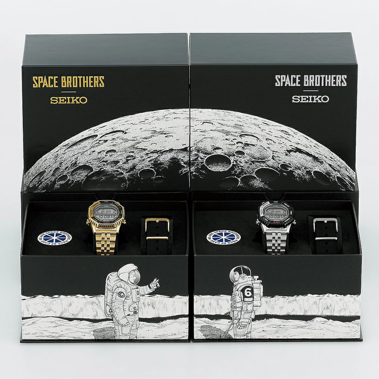 SEIKO SPACE BROTHERS LIMITED EDITION 精工 宇宙兄弟 南波日々人 特別版 限定手錶 SBJG024