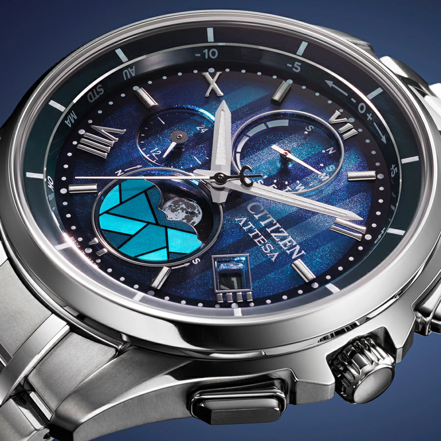 CITIZEN ATTESA DEAR Collection 星辰 日本製限定版手錶 BY1000-51L JDM日版