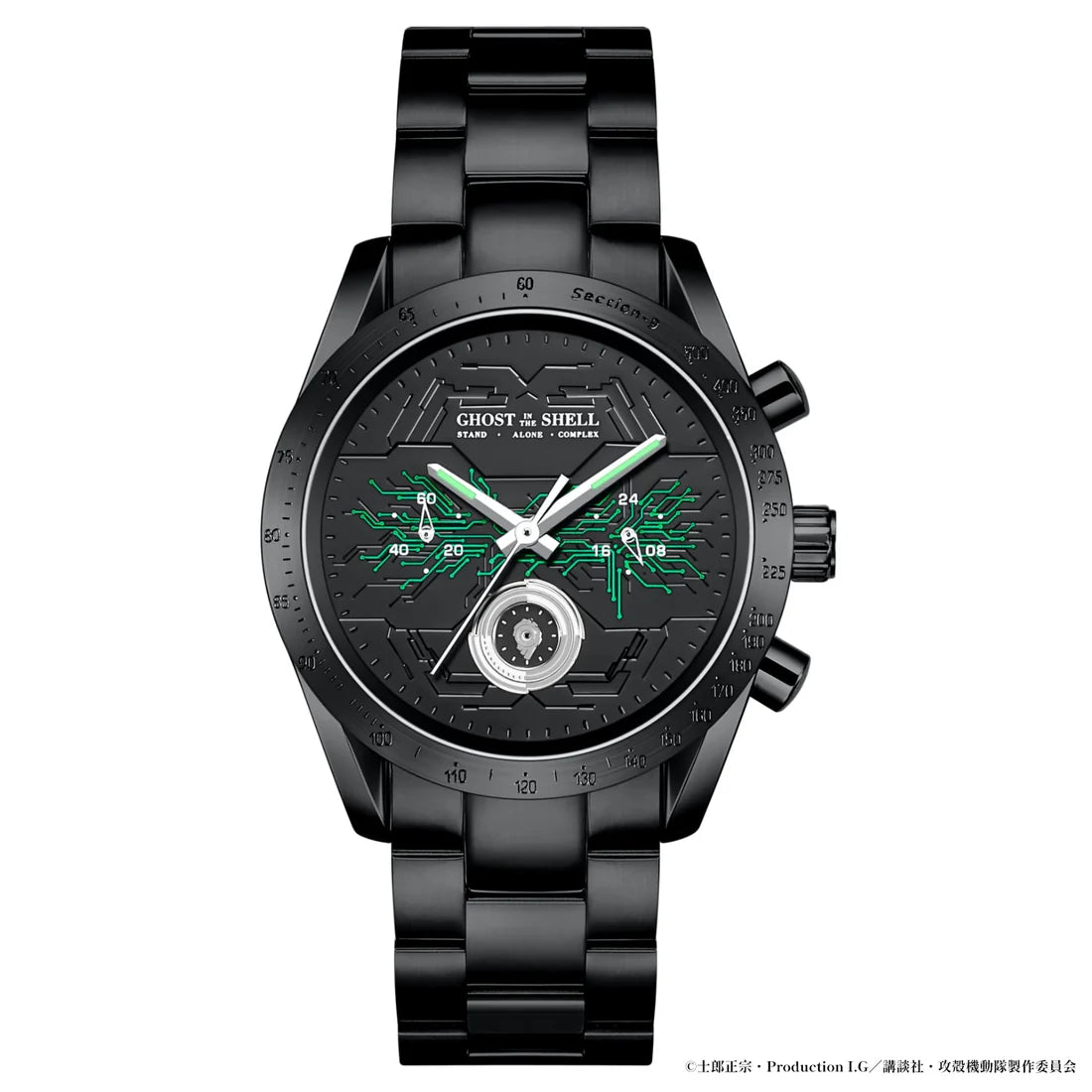 Ghost in the Shell SAC STAND ALONE COMPLEX Kusanagi Motoko Special Edition Limited Watch JDM