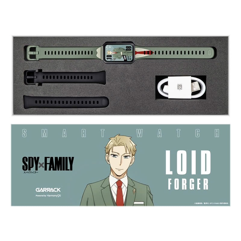 GARRACK X SPY FAMILY 間諜家家酒 洛伊德 特別版 運動手錶 HUC-SF-BD11-L
