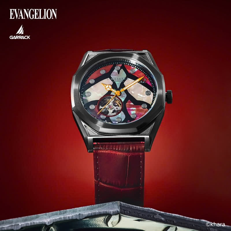 GARRACK X EVANGELION 新世紀福音戰士 [2号機]特別版 日本製 限量手錶 SMS-EVA-41-2