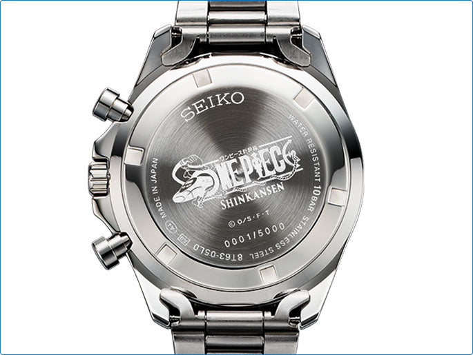 SEIKO X ONE PIECE 海賊王 山陽新幹線50週年 瀨戶內藍號紀念版 精工日本製限量手錶 JDM日版