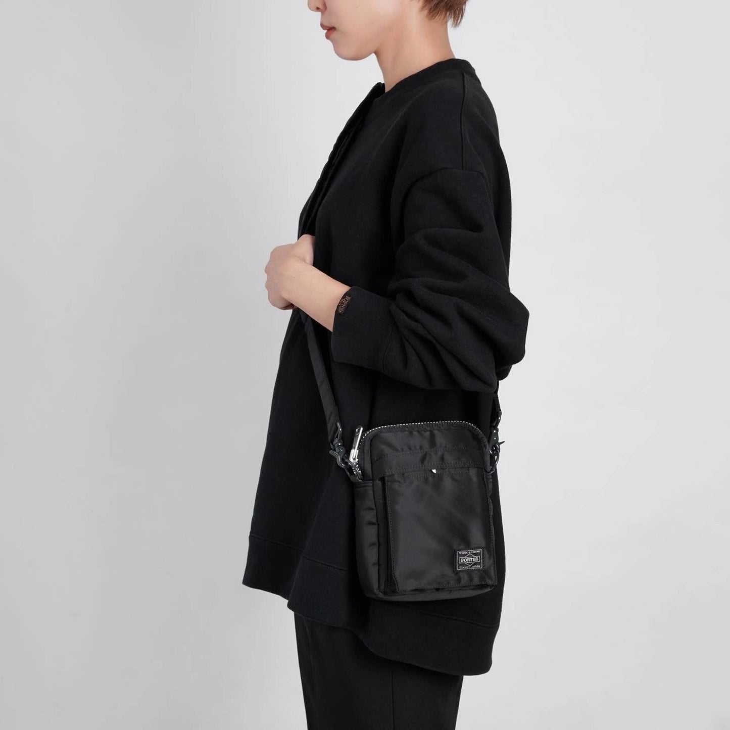 PORTER PX TANKER VERTICAL SHOULDER BAG 吉田 日本製斜孭袋 376-09315
