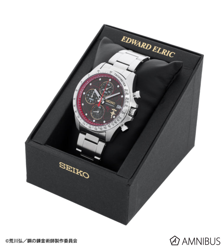 SEIKO X 鋼之鍊金術師 FULLMETAL ALCHEMIST 愛德華 艾力克 特別版 精工 日本製限量版手錶 JDM日版