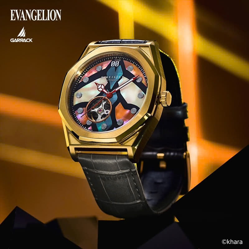 GARRACK X EVANGELION 新世紀福音戰士 [零号機]特別版 日本製 限量手錶 SMS-EVA-41-0