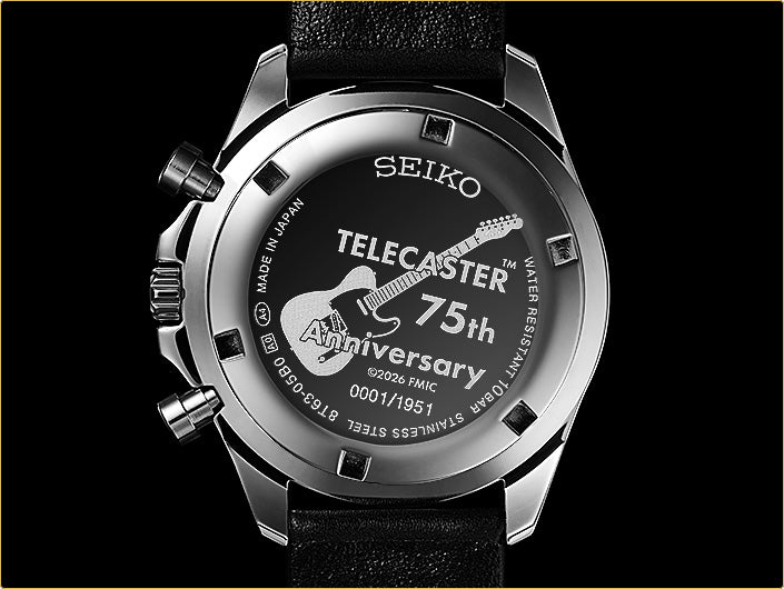 SEIKO X Fender Telecaster 75週年紀念版 精工 日本製限量版手錶 JDM日版