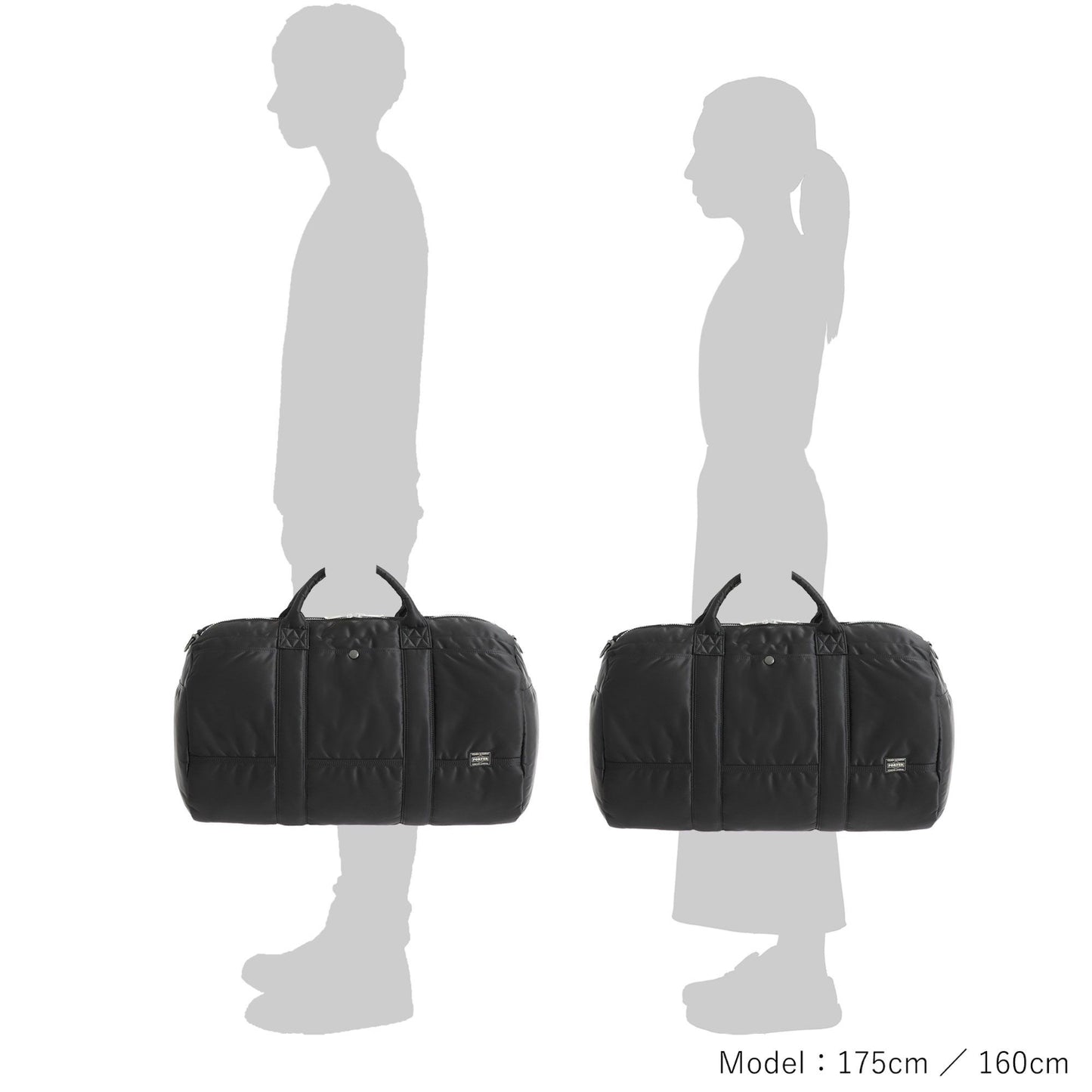 PORTER TANKER DRUM BAG (L) Yoshida made in Japan tote bag 622-05485