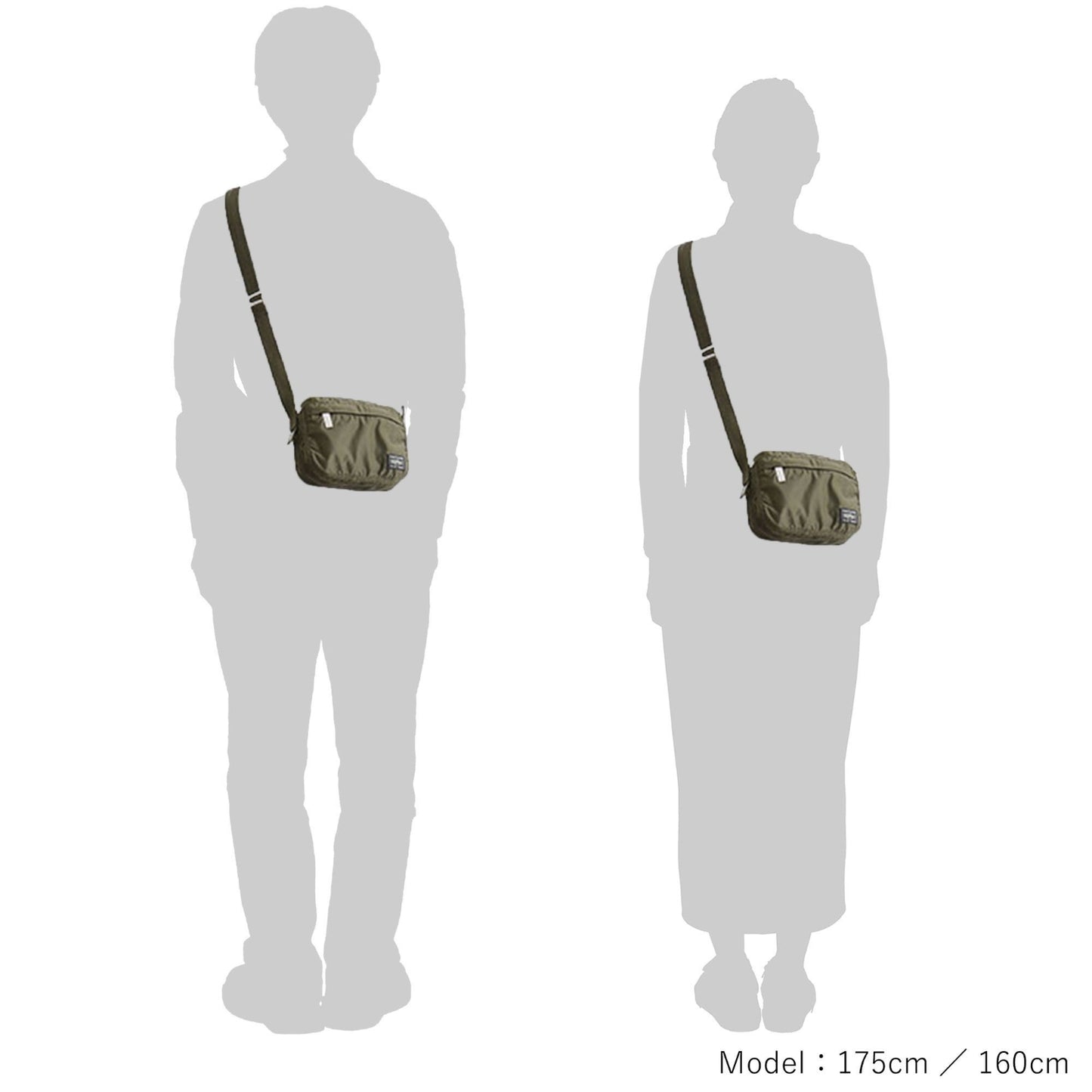 PORTER FRAME
SHOULDER BAG 吉田 日本製斜孭袋 690-17849