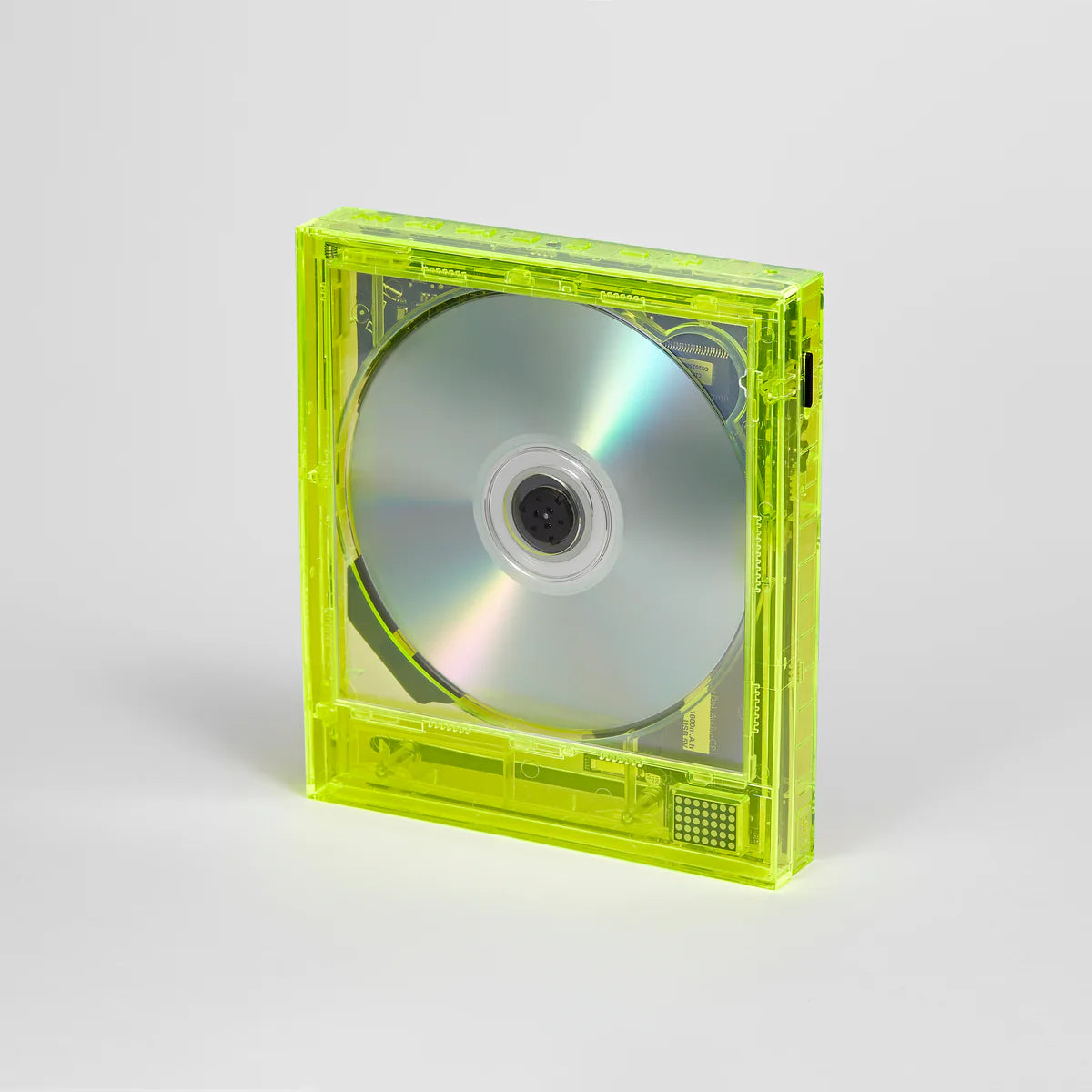 KM5 Instant Disc Audio Cp1 Neon Yellow Limited Edition CD 播放器 黃色