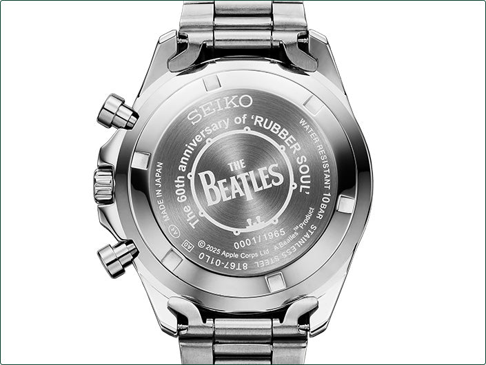 SEIKO THE BEATLES RUBBER SOUL 60週年紀念版 精工日本製 披頭四 限量手錶 JDM日版