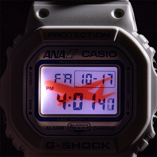 CASIO X ANA G-SHOCK DW-5600 全日空特別版 日本製限量手錶 JDM日版
