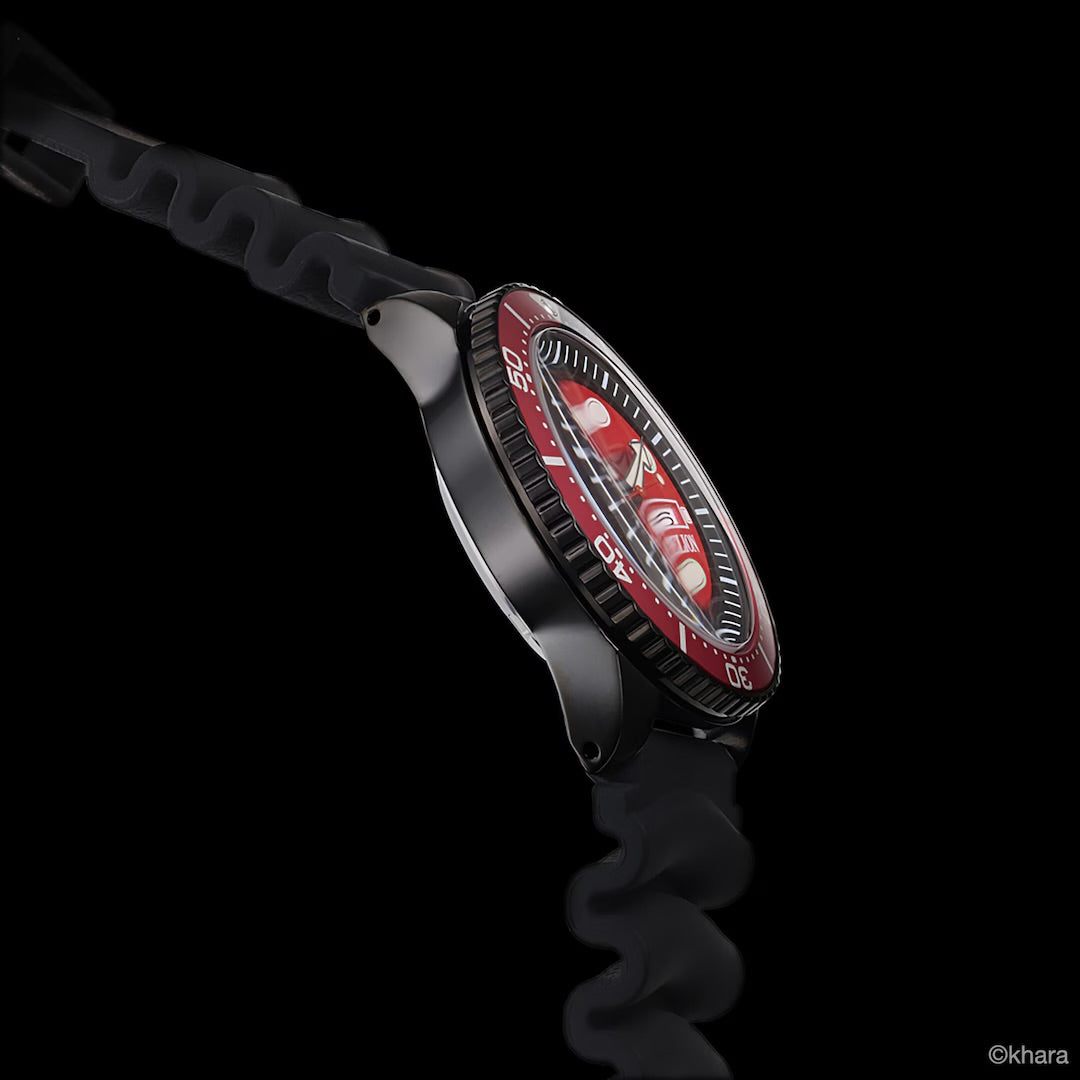 SEIKO X RADIO EVA 新世紀福音戰士 EVA-02 DIVER'S WATCH (EVA-02 MODEL) 限定版 精工 日本製限量手錶 JDM日版