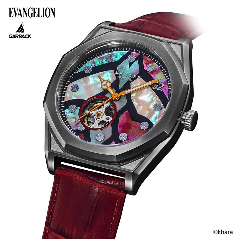 GARRACK X EVANGELION 新世紀福音戰士 [2号機]特別版 日本製 限量手錶 SMS-EVA-41-2