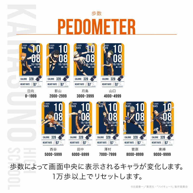 GARRACK 排球少年 烏野高校 特別版 限定手錶 HUC-HK-BD10-K JDM日版