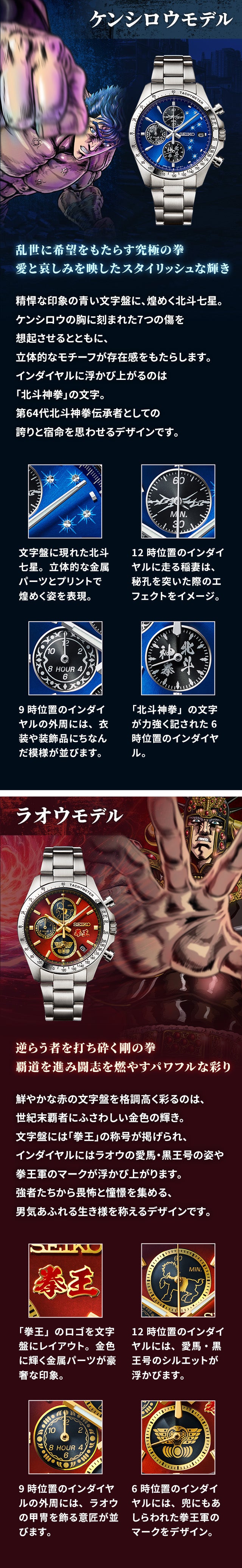 SEIKO X 北斗之拳 特別版 精工日本製限量版手錶 JDM日版