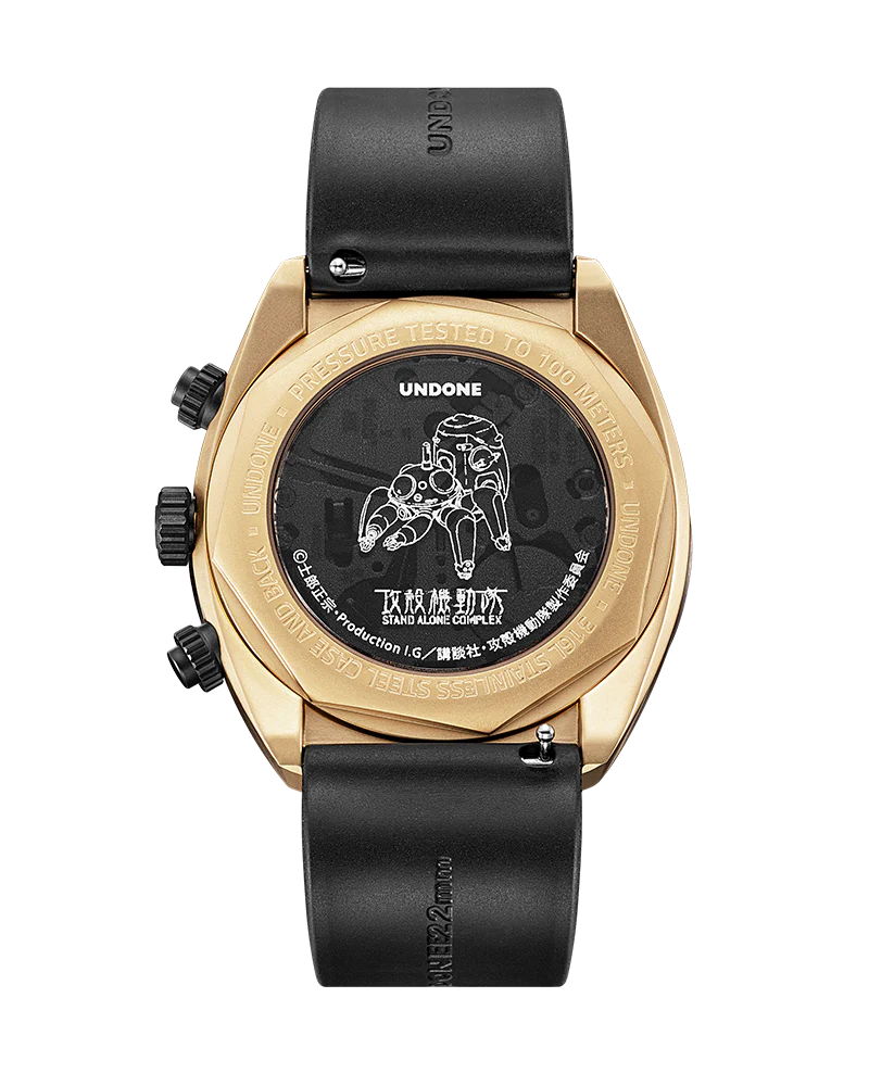 UNDONE X 攻殻機動隊 STAND ALONE COMPLEX 特別版 限量手錶 JDM日版