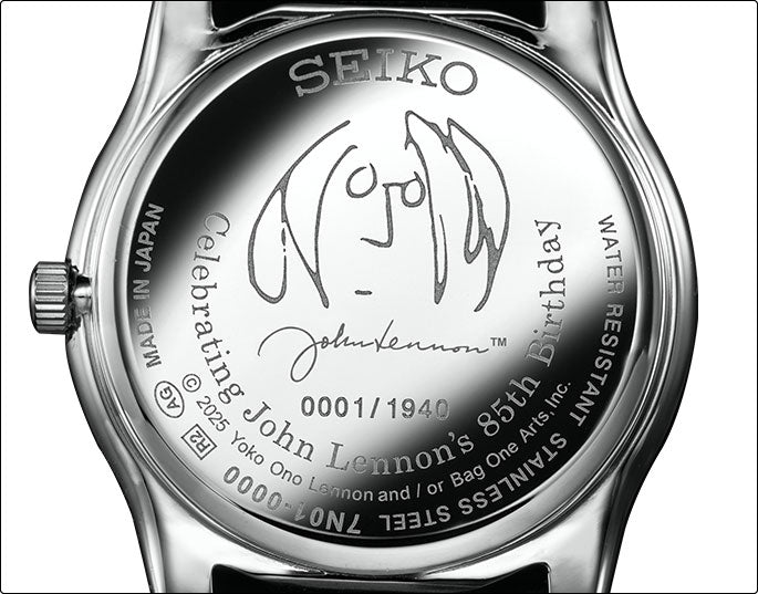 SEIKO X JOHN LENNON THE BEATLES 精工 披頭四 約翰連儂 85週年紀念版 日本製限量手錶 JDM日版