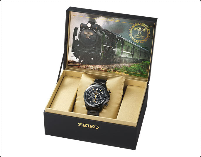 SEIKO D51形蒸氣火車 紀念版 精工 日本製 特別版限量手錶 JDM日版