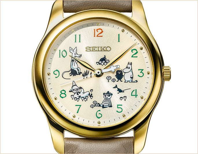 SEIKO X MOOMIN 精工 X 姆明 系列 特別版 日本製手錶 JDM日版