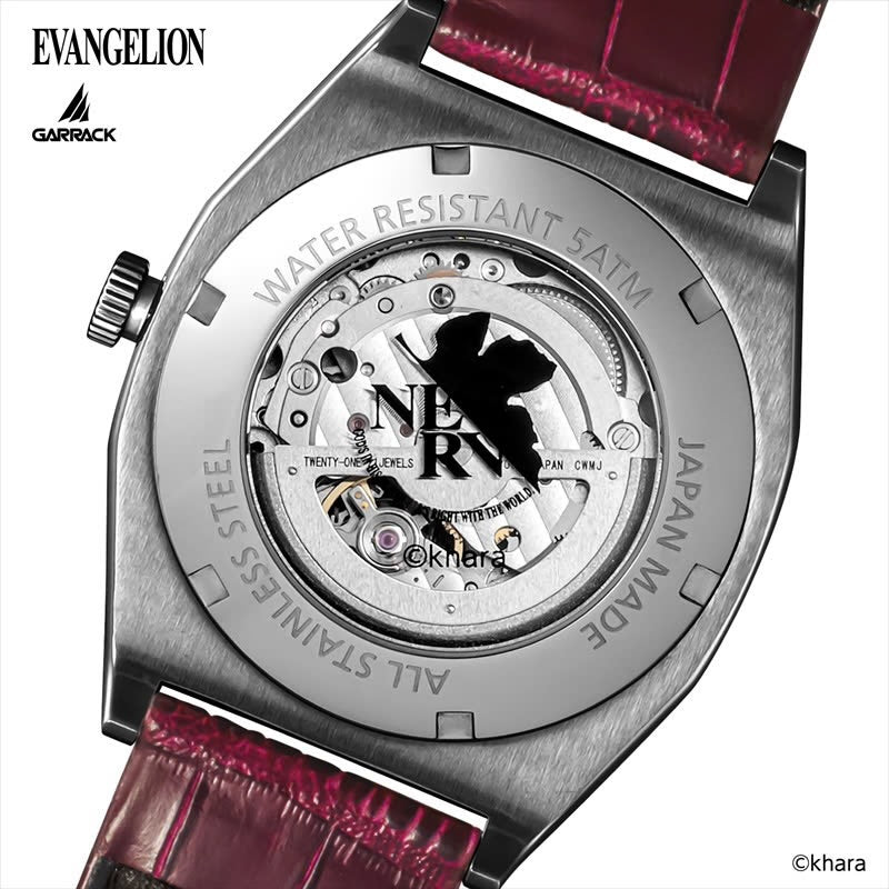 GARRACK X EVANGELION 新世紀福音戰士 [2号機]特別版 日本製 限量手錶 SMS-EVA-41-2