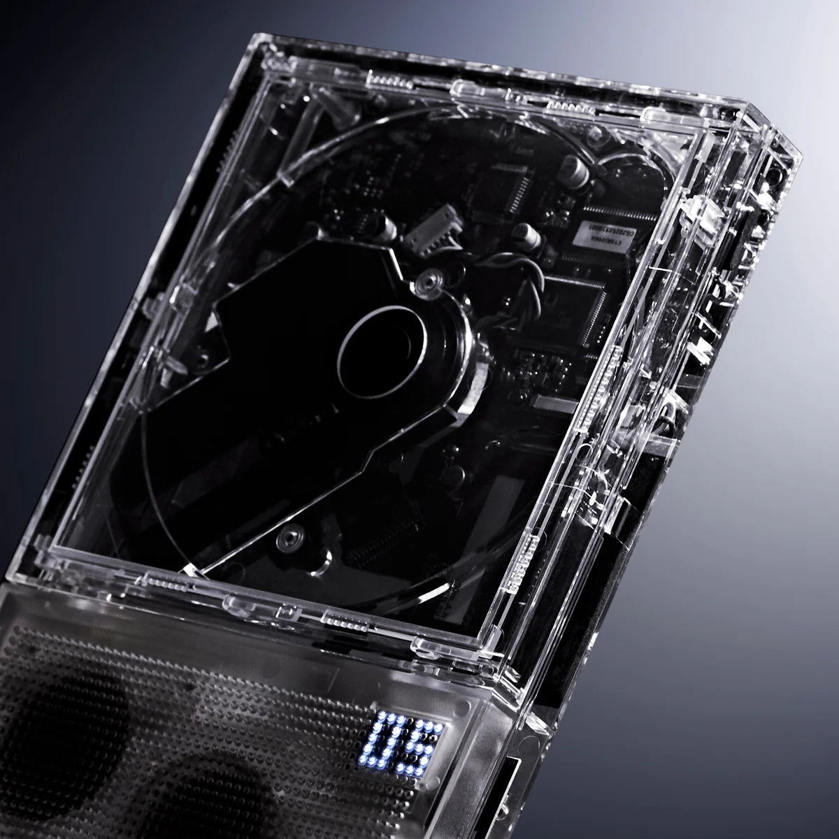 KM5 Instant Disc Audio Cp2 clear CD 播放器 透明色