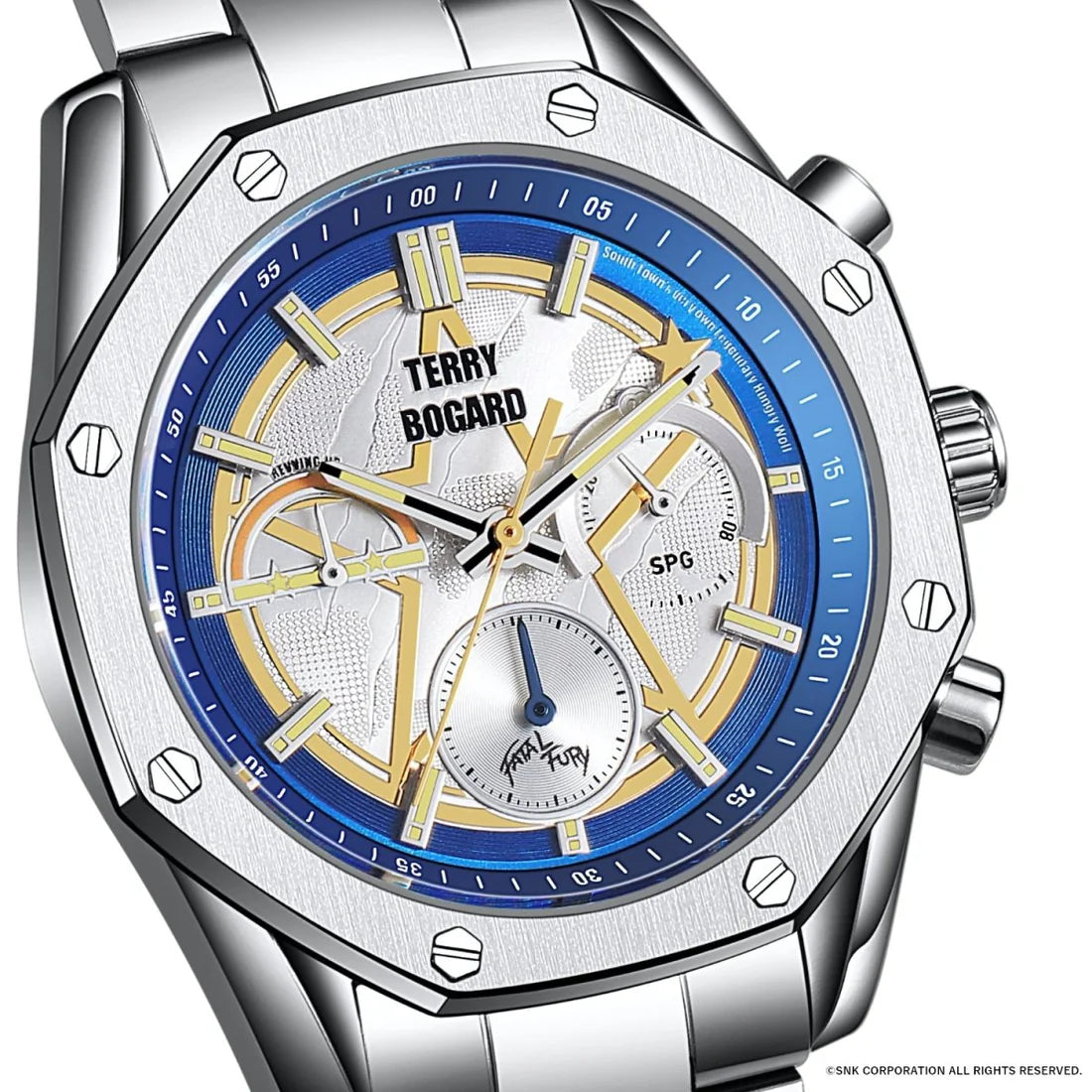 餓狼伝説 City of the Wolves 泰利柏格 特別版 限量手錶 JDM日版