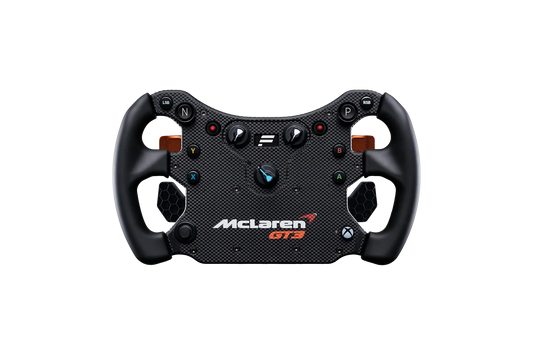 FANATEC CSL Elite Steering Wheel McLaren GT3 V2 + QR2 Lite Wheel-side 麥拿倫軚盤