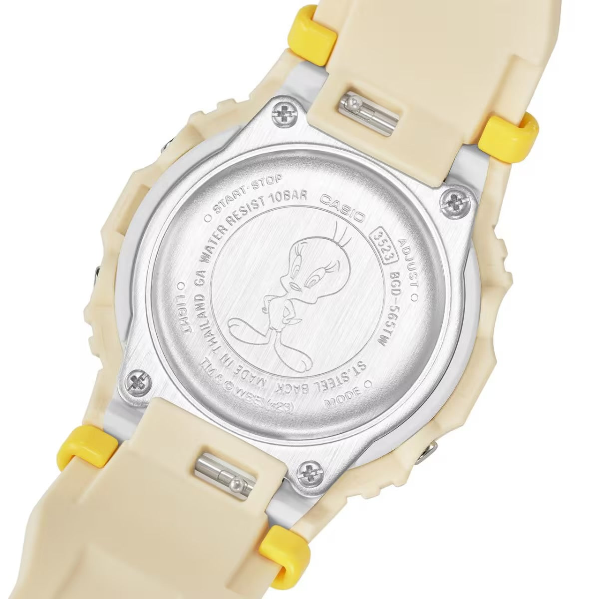 CASIO X TWEETY BABY G BGD-565 Series LOONEY TUNES Special Edition Watch BGD-565TW-5JR JDM