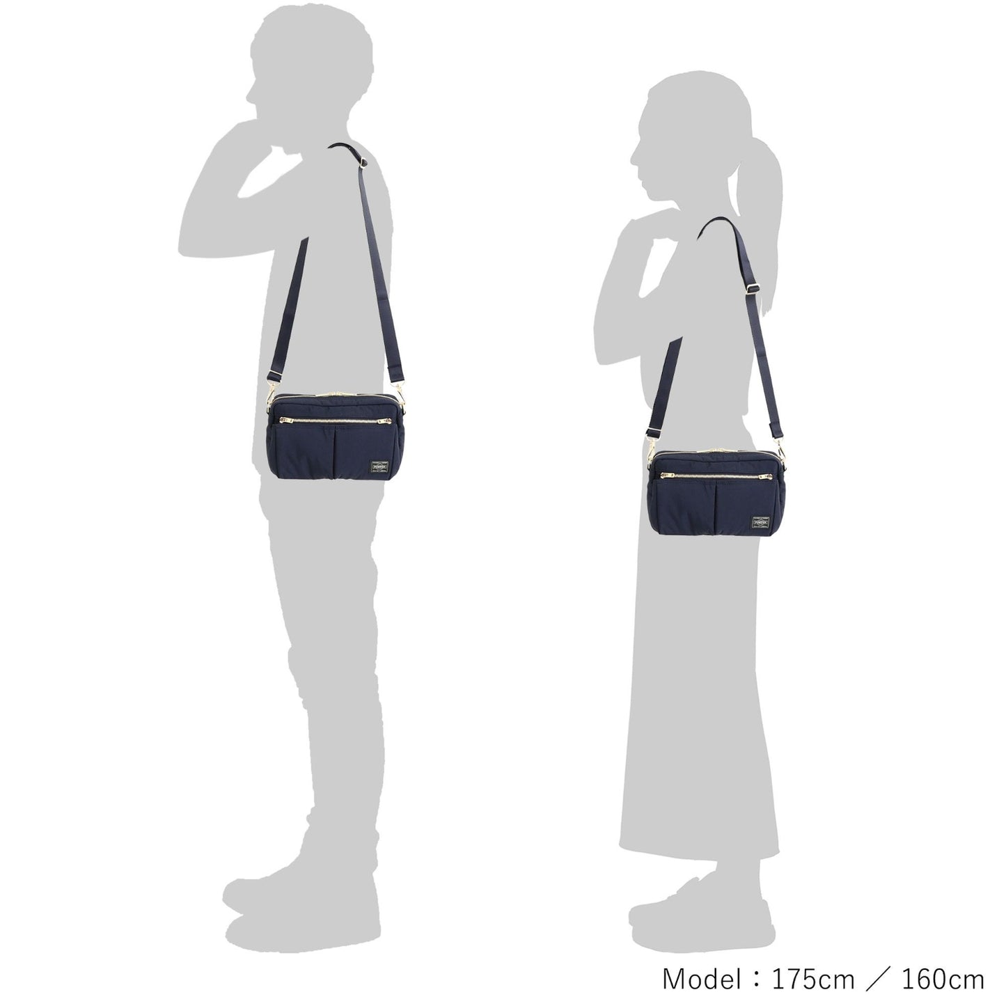 PORTER DRAFT SHOULDER BAG 吉田 日本製斜孭袋 656-06175