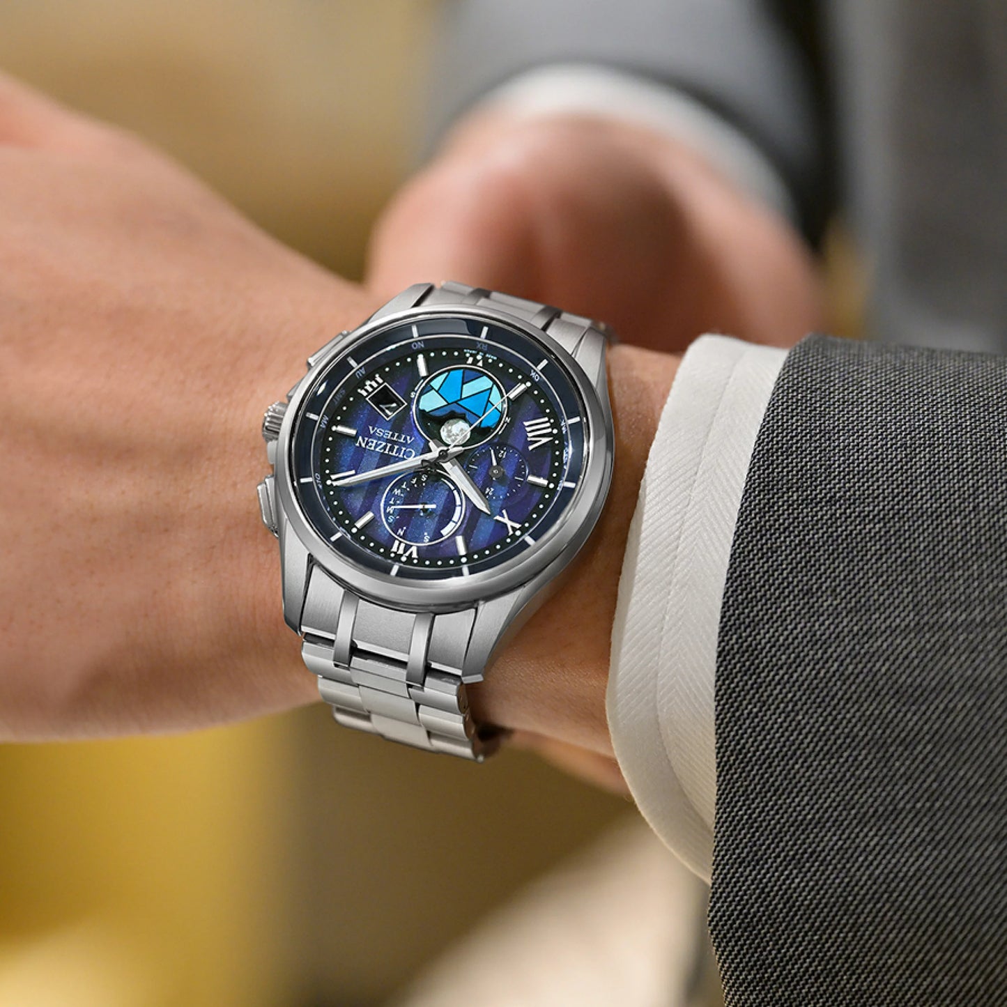 CITIZEN ATTESA DEAR Collection 星辰 日本製限定版手錶 BY1000-51L JDM日版