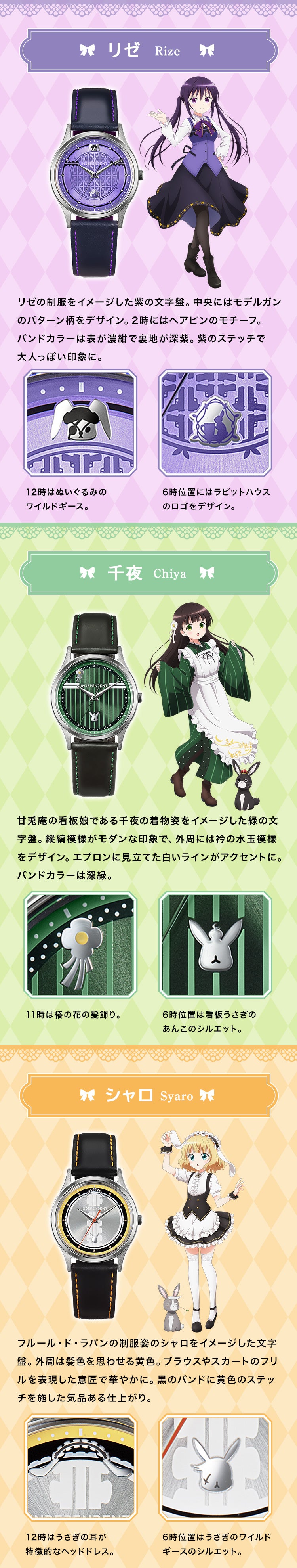 請問您今天要來點兔子嗎? X INDEPENDENT 特別版手錶 JDM日版