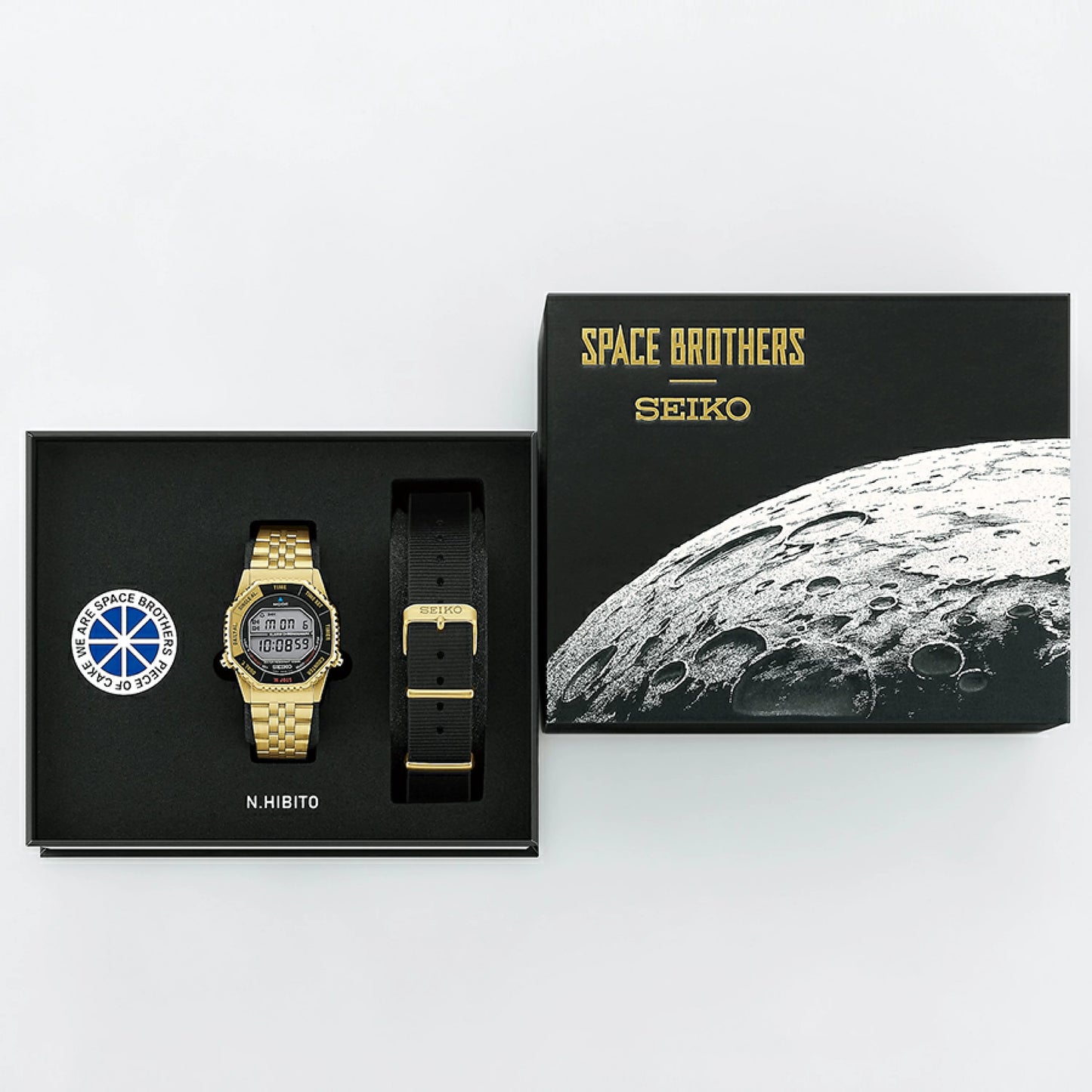 SEIKO SPACE BROTHERS LIMITED EDITION 精工 宇宙兄弟 南波日々人 特別版 限定手錶 SBJG024