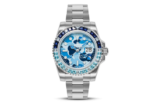 A BATHING APE TYPE 2 BAPEX ABC CAMO CRYSTAL STONE BAPE 手錶 JDM日版