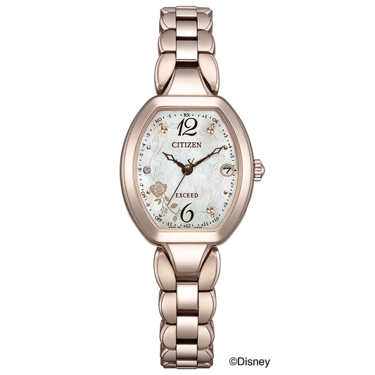 CITIZEN Disney Collection EXCEED 美女與野獸 特別版 星辰 迪士尼限量版手錶 ES9486-50N JDM日版