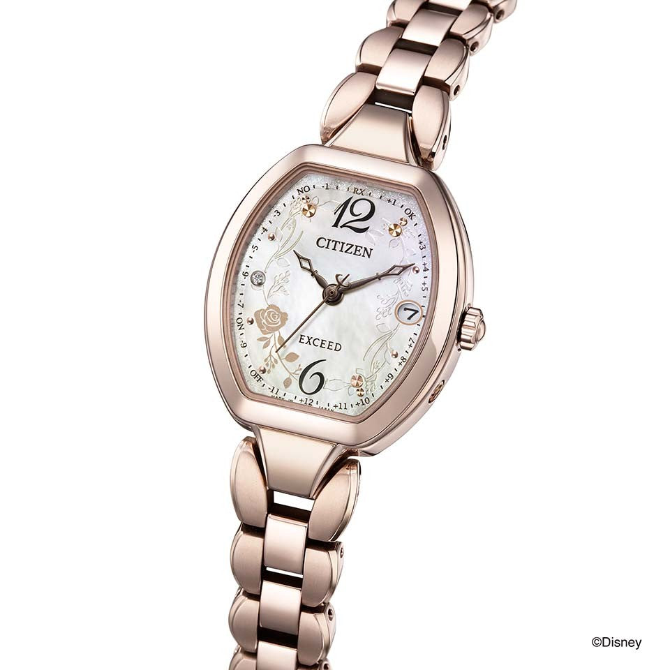 CITIZEN Disney Collection EXCEED 美女與野獸 特別版 星辰 迪士尼限量版手錶 ES9486-50N JDM日版