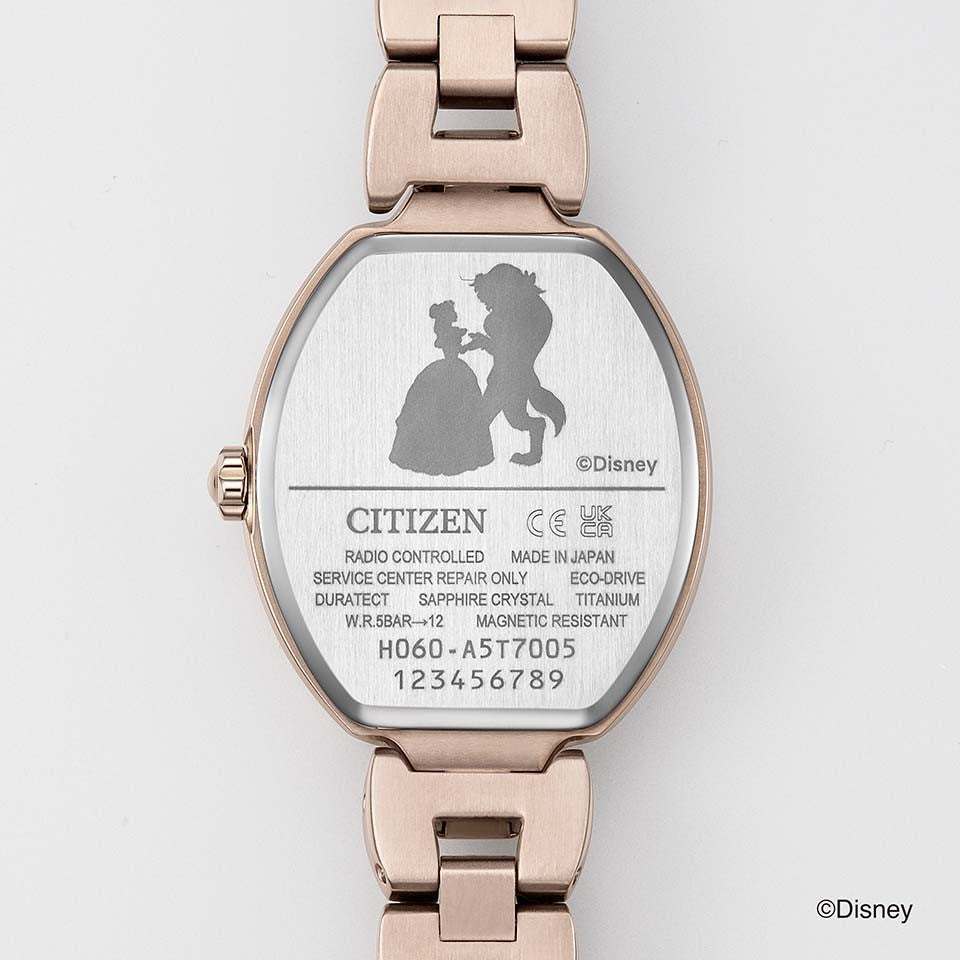 CITIZEN Disney Collection EXCEED 美女與野獸 特別版 星辰 迪士尼限量版手錶 ES9486-50N JDM日版