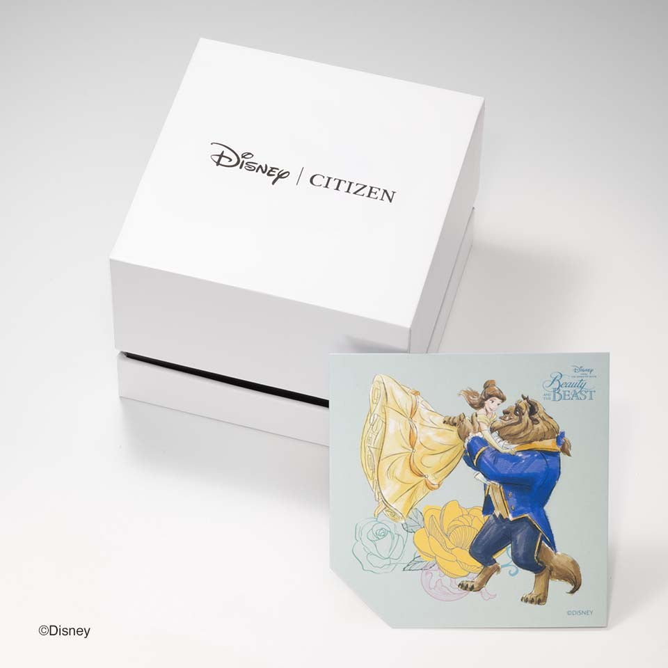 CITIZEN Disney Collection EXCEED 美女與野獸 特別版 星辰 迪士尼限量版手錶 ES9486-50N JDM日版