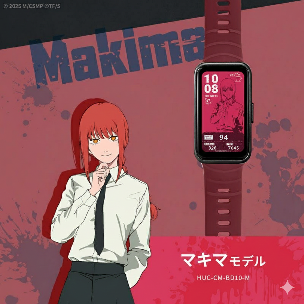 GARRACK X 鏈鋸人 劇場版 特別版運動手錶 JDM日版