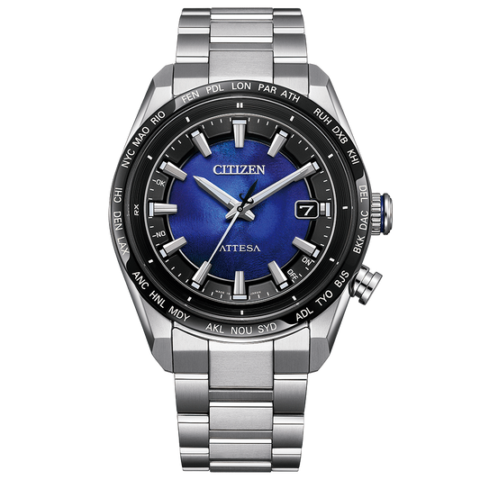 CITIZEN ATTESA ACT line UNITE with BLUE 星辰 日本製限定手錶 CB0288-65L JDM日版