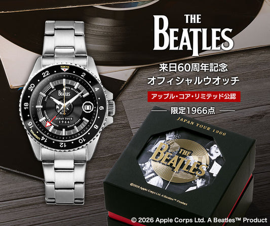 THE BEATLES 來日60週年紀念版 限量手錶 JDM日版