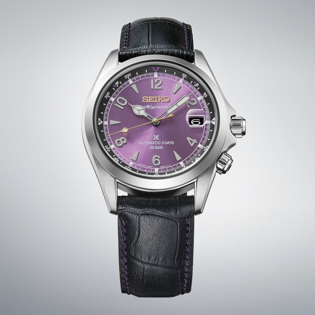 SEIKO  創業145週年紀念版 Alpinist 江戶紫 精工限量版手錶 JDM日版 HBC006J