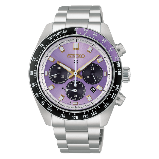 SEIKO 145週年紀念版 PROSPEX SPEEDTIMER 江戶紫 精工限量版手錶 JDM日版 HBJ005P