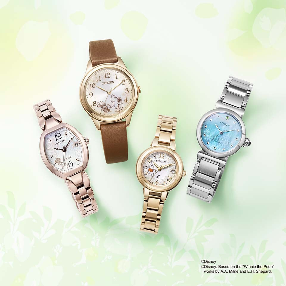 CITIZEN Disney Collection 小熊維尼 Winnie the Pooh 原著100週年紀念版 星辰 迪士尼 限量版手錶 ES9432-75N JDM日版