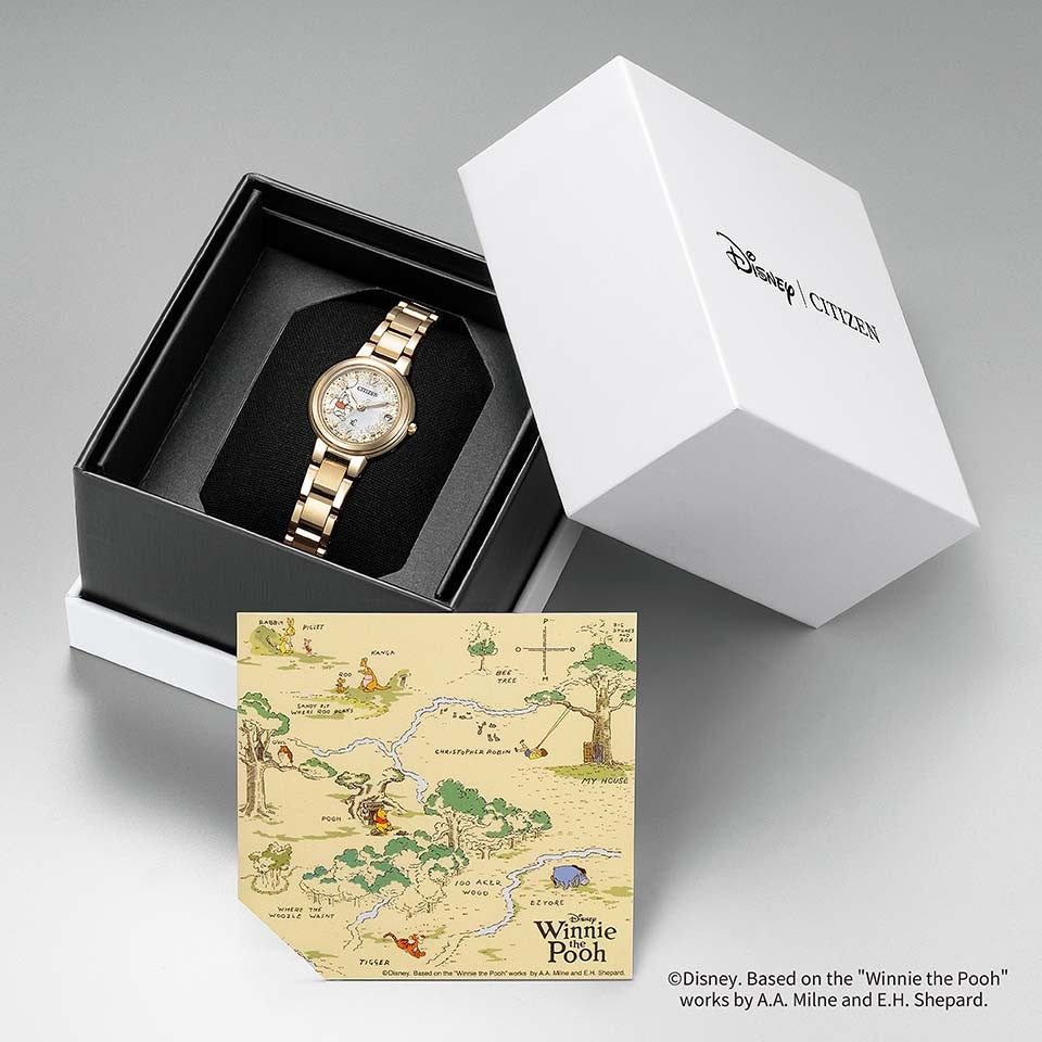 CITIZEN Disney Collection 小熊維尼 Winnie the Pooh 原著100週年紀念版 星辰 迪士尼 限量版手錶 ES9432-75N JDM日版