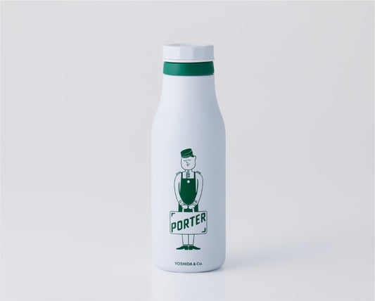 PORTER x Starbucks S/S Logo Bottle 473ml (White)